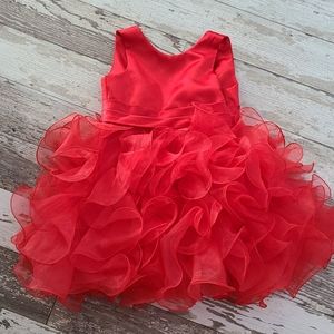 Lil girls red dress
